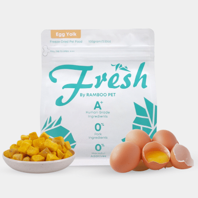 Egg Yolk Cube Freeze Dried Treats For Pets, For Cats and Dogs